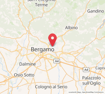 Map of Gorle, Lombardy