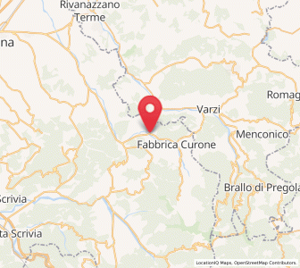 Map of Gremiasco, Piedmont