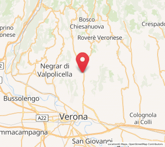 Map of Grezzana, Veneto