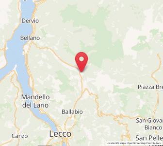 Map of Introbio, Lombardy