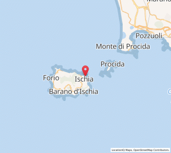 Map of Ischia Porto, Campania