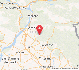 Map of Isola, Friuli Venezia Giulia