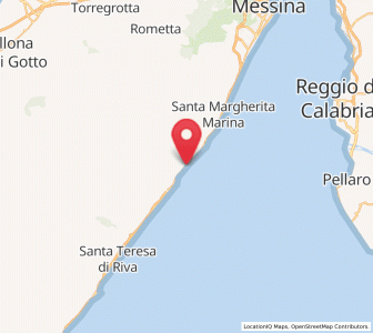 Map of Itala Marina, Sicily