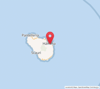 Map of Kamma, Sicily