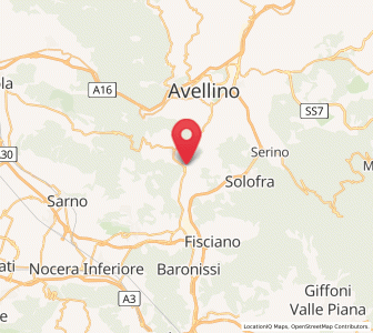 Map of Labso, Campania