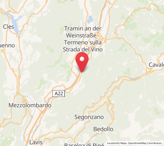 Map of Laghetti, Trentino-Alto Adige