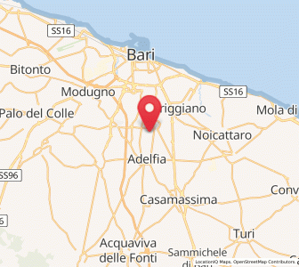 Map of Lamie, Apulia