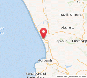 Map of Laura, Campania