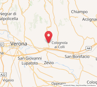 Map of Lavagno, Veneto
