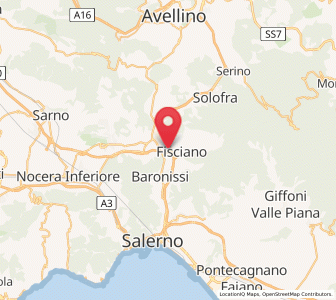 Map of Le Selve, Campania