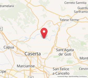 Map of Limatola, Campania