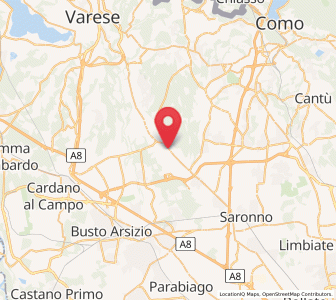 Map of Locate Varesino, Lombardy