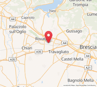 Map of Lodetto, Lombardy