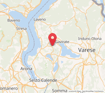 Map of Malgesso, Lombardy