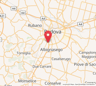 Map of Mandriola-Sant'Agostino, Veneto