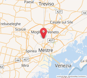 Map of Marocco, Veneto