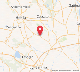 Map of Massazza, Piedmont