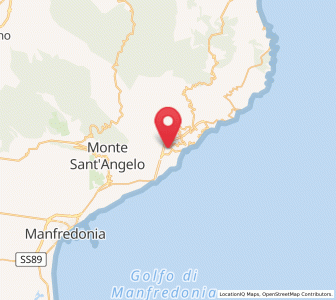 Map of Mattinata, Apulia