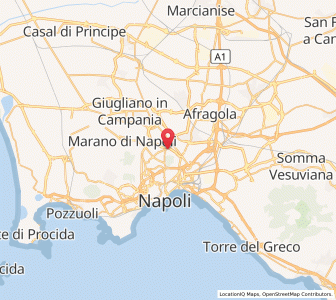 Map of Miano, Campania