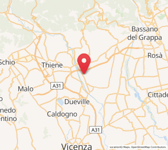 Map of Mirabella, Veneto