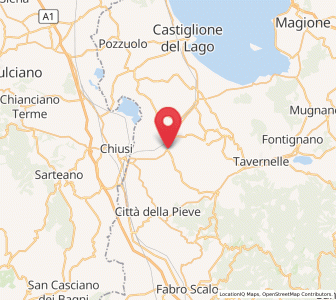 Map of Moiano, Umbria