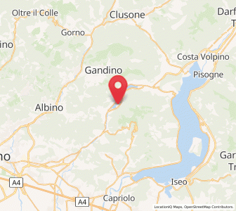 Map of Monasterolo del Castello, Lombardy
