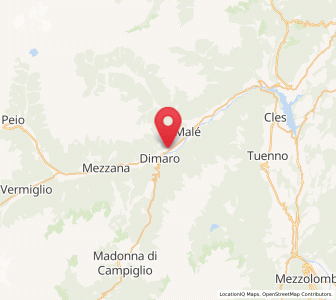Map of Monclassico, Trentino-Alto Adige
