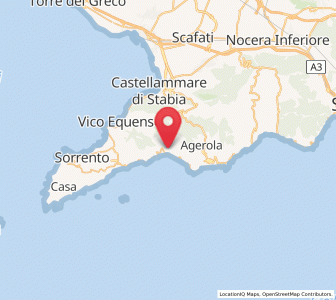 Map of Montepertuso, Campania