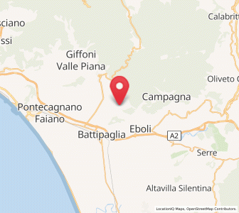 Map of Monticelli, Campania