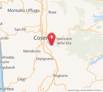 Map of Morelli Catena Sottana, Calabria