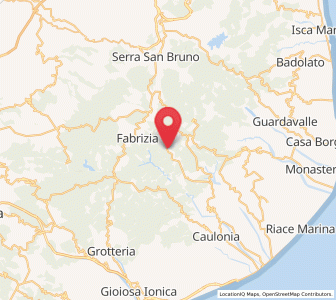 Map of Nardodipace, Calabria