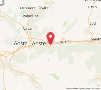 Map of Neyran-Etabloz, Aosta Valley