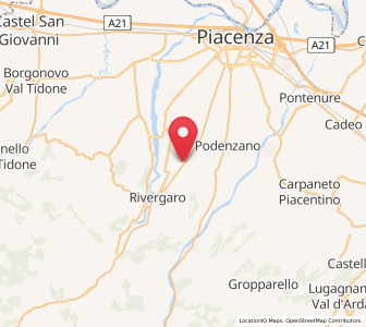 Map of Niviano, Emilia-Romagna