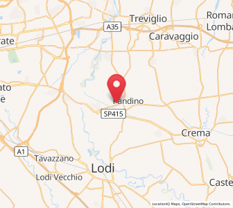 Map of Nosadello, Lombardy