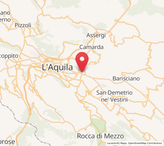 Map of Nucleo Industriale di Bazzano, Abruzzo