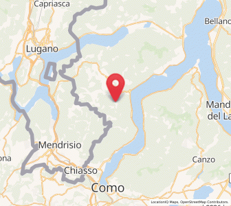 Map of Occagno, Lombardy
