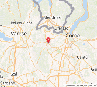 Map of Olgiate Comasco, Lombardy