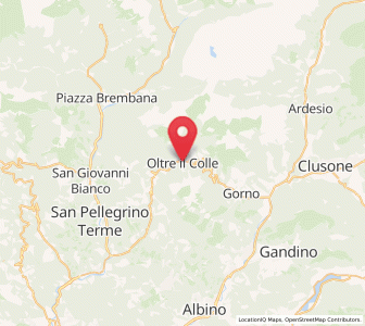 Map of Oltre Il Colle, Lombardy