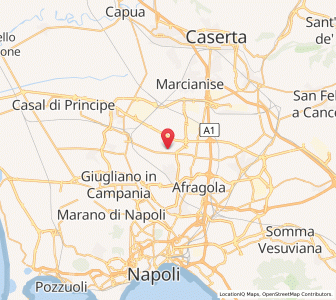 Map of Orta di Atella, Campania