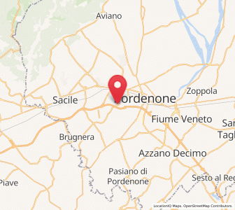 Map of Palse, Friuli Venezia Giulia