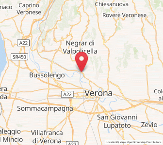 Map of Parona, Veneto