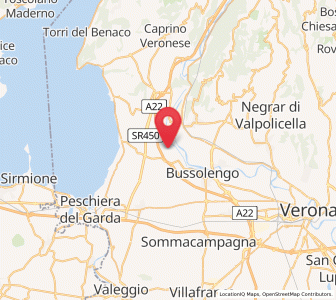 Map of Pastrengo, Veneto