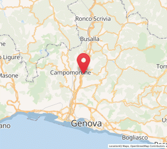 Map of Pedemonte, Liguria