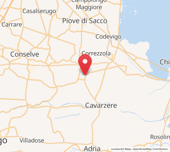 Map of Pegolotte, Veneto