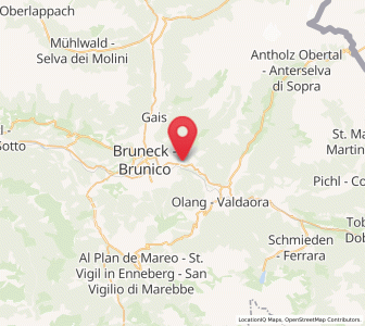 Map of Perca, Trentino-Alto Adige