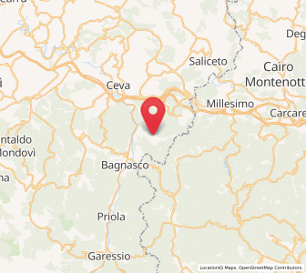 Map of Perlo, Piedmont