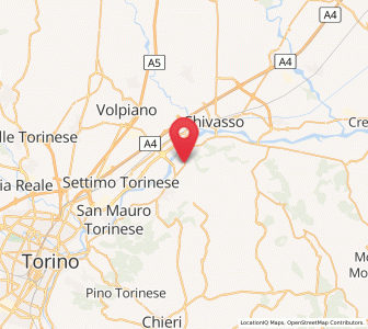 Map of Piana San Raffaele, Piedmont