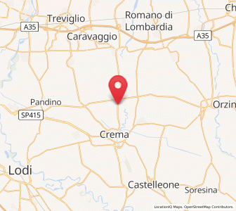 Map of Pianengo, Lombardy