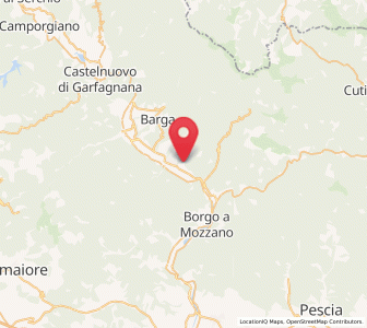 Map of Piano di Coreglia-Ghivizzano, Tuscany