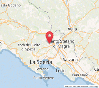 Map of Piano di Follo, Liguria
